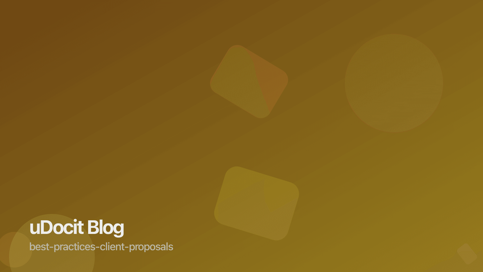 성공적인 외주 제안서 작성을 위한 모범 사례