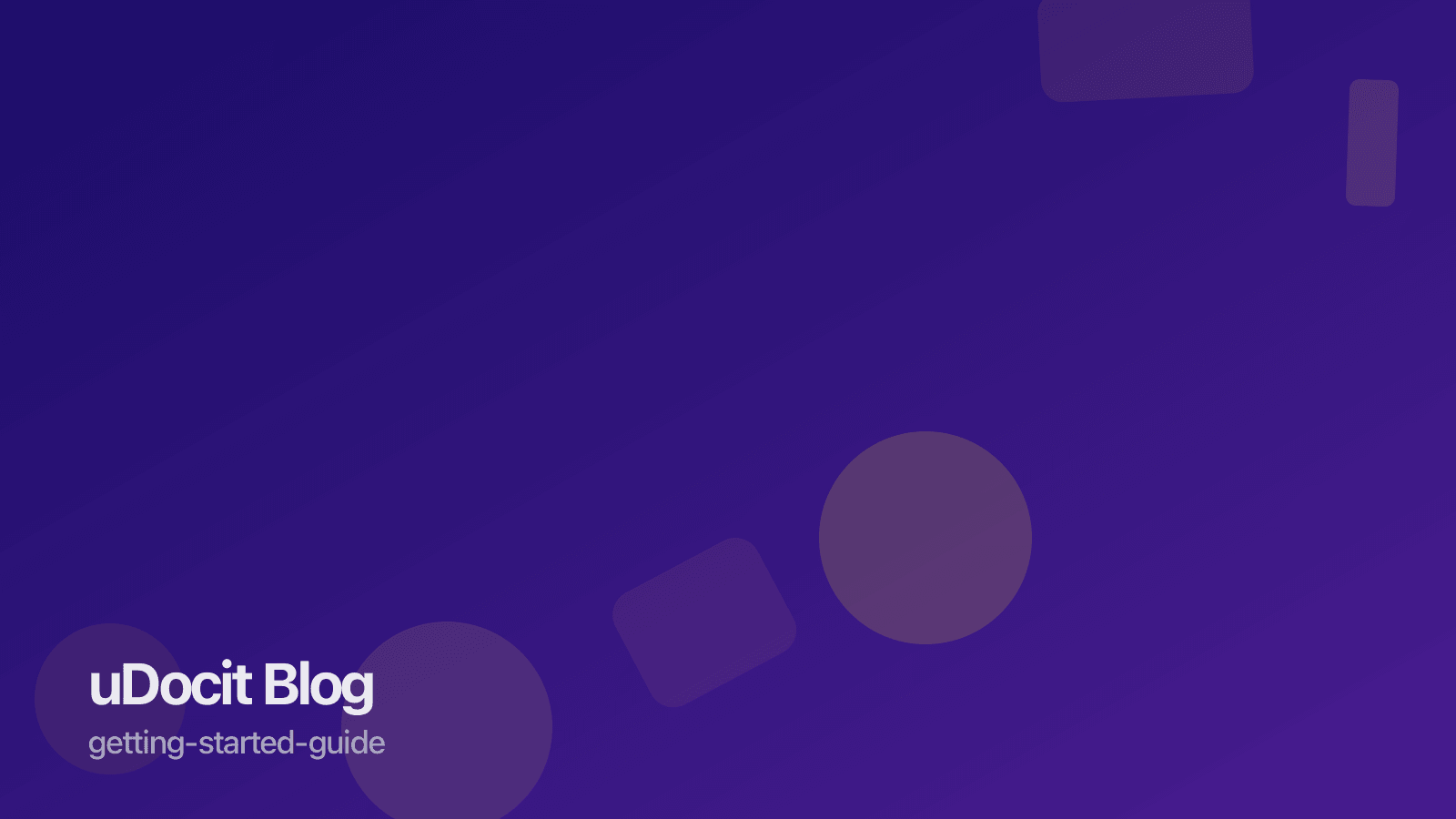 uDocit 시작 가이드: 첫 번째 제안서 만들기